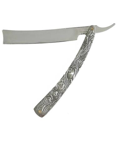 10.5" Sweeney Todd Straight Blade Barber Razor Pocket Knife Shaving Cut Throat