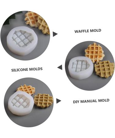 OUNONA 1pc Epoxy Mold Tape Measure Holder Candle Molds Making Model Waffle DIY Ginger Plate Silicone Soap Molds Resin Silicone Mold Cookie Aromatherapy Silica Gel Decorations White - Buy Online on GoSupps.com
