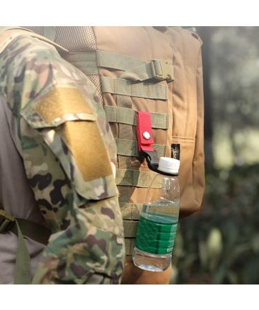 Thirei Water Bottle Holder Clip - 4 Pack Nylon Key Ring Clips with Belt Buckle for Camping & Hiking - Durable Black Outdoor Accessories - Buy Online on GoSupps.com