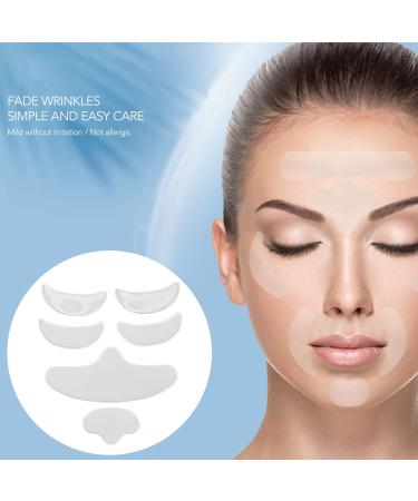 Face Wrinkle Patches 6 Pieces Silicone Facial Pad Set Include Eye Patch Forehead Patch Chin Patch Reusable Anti Aging Pad to Reduce Fine Lines Frown Lines Smile Lines - Buy Online on GoSupps.com