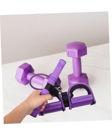 Buy BESPORTBLE Pedal Tensioner Elastic Bands for Foot Exercise - Resistance Training Equipment for Sit-Ups & Abdomen Workouts - International Shipping Available - TPE Purple - Buy Online on GoSupps.com