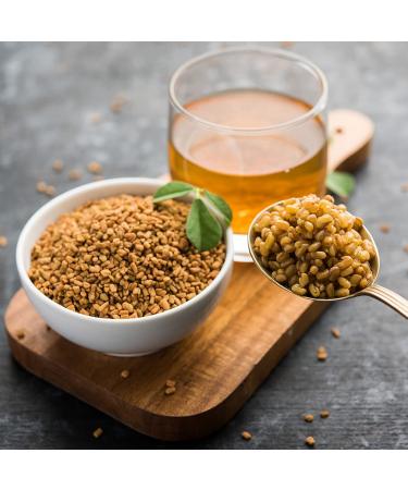 HAW Traders Inc Fenugreek Seeds 7 Oz - Natural Methi Seeds for Hair Growth & Cooking | Whole Fenugreek Spice in Resealable Bag - Buy Online on GoSupps.com