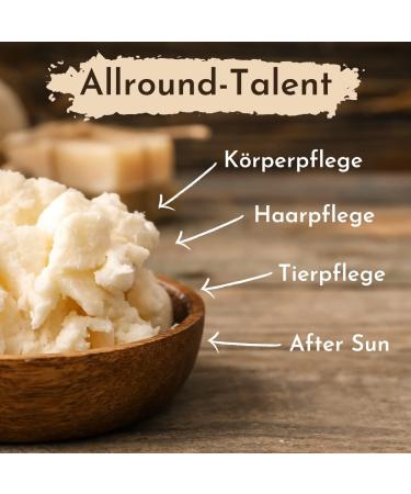 Nakobe Shea butter organic 250 g 100 pure and natural certified organic unrefined and coldpressed shea butter - Buy Online on GoSupps.com