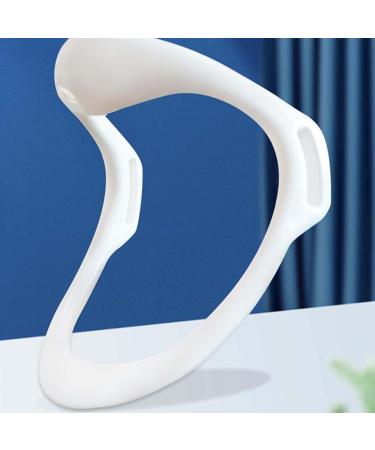 Chuye 4 PCs Neckkrause V-Shaped Neck Posture Corrector Improve Cervical Spine Alignment & Head Posture Soft White Straps for Comfort - Buy Online on GoSupps.com