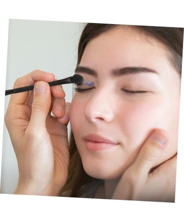 VINTORKY 25 Pcs Double Ended Eye Shadow Stick Makeup Makeup Use Lipstick Brush Black Plastic - Buy Online on GoSupps.com