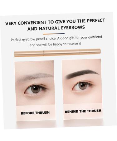 Didiseaon 3pcs Double Ended Eyebrow Pencil Eyebrow Pencil Brown Eyebrow Pencil Dark Brown Waterproof Brow Pencil Eyebrow Pencil Black Makeup Tools Eyebrow Pencil Waterproof Makeup Supplies - Buy Online on GoSupps.com