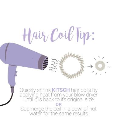 Kitsch Hair Coils Stargazer - 8 Pieces | No Crease, Durable & Stylish - Buy Online on GoSupps.com