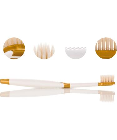 Crystal Miswak Ion Toothbrush with Siwak Wood Powder | Natural Dental Care for Healthy Smile - Buy Online on GoSupps.com