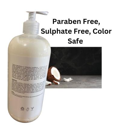 CocoLux Rehydration & Softening Conditioner - Coconut Milk & Almond Oil Paraben & Sulphate Free 33 Fl. Oz - Ideal for All Hair Types - Buy Online on GoSupps.com