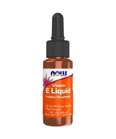 Now foods vitamin E liquid d-alpha-tocopherol from soy high dose 30ml vegan laboratory test gluten-free vegetarian without genetic engineering