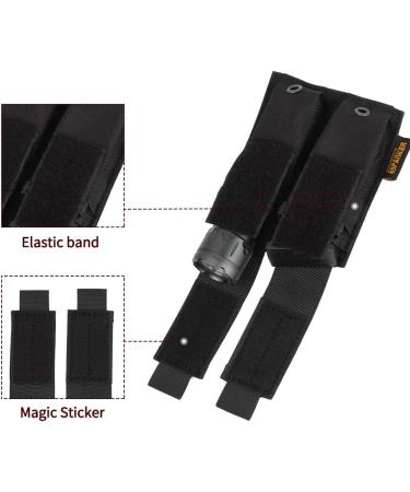 EXCELLENT ELITE SPANKER Molle Pistol Mag Pouch - Double Black - Buy Online on GoSupps.com