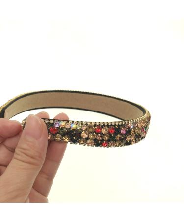JZK Glitter Hair Straps & Rhinestone Headbands for Women & Girls - Stylish Turban Headband Gifts - Buy Online on GoSupps.com