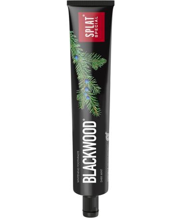  SPLAT SPLAT Blackwood Activated Charcoal Whitening Toothpaste | Suitable for Vegetarians SLES Free 75g - Buy Online on GoSupps.com