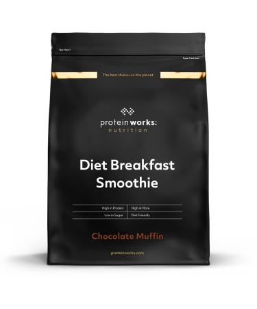 Protein Works Diet Breakfast Smoothie |Proteinative 230 calories breakfast |Shakes for losing weight |9 Servings |Chocolate muffin |500g chocolate muffin 500 g (1 Pack) - Buy Online on GoSupps.com