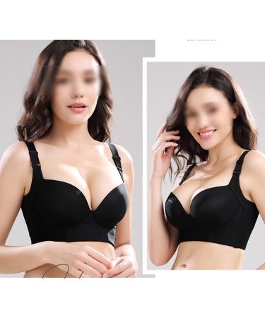 Yhybn Plus Size Minimizer Bra - Full Coverage Seamless Wireless Shaper for Daily Comfort - Black Size 40/90CDE - Buy Online on GoSupps.com