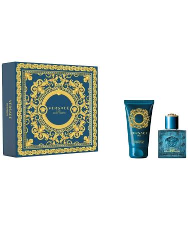 Versace Eros Gift Set (Eau de Toilette 1 Fl. Oz + Shower Gel 1.7 Fl. Oz)