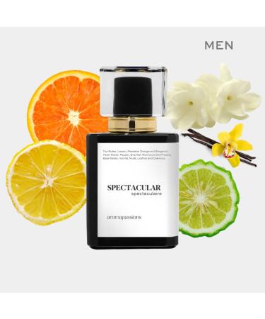 SPECTACULAR | Inspired by CHNL ALLURE HOMME | Pheromone Perfume for Men | Extrait De Parfum | Long Lasting Dupe Clone Essential Oils Fragrance | Perfume De Hombre | (30 ml / 1 Fl Oz) 1 Fl Oz (Pack of 1) - Buy Online on GoSupps.com