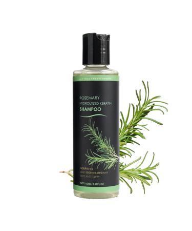 Shampoo for Fine Hair 100ml Plant-Based Cream Natural Anti-Frizz | For Men Root Breakage Shine Dryness Oily Hair