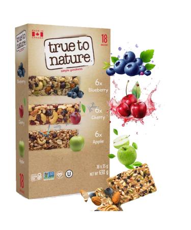 Canadien Special True to Nature Snack Bars | Pack of 18 Snack Bars x 35g