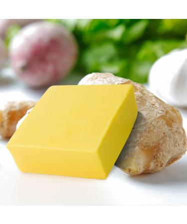 Organic Ginger Soap (2 Pack) - Weight Loss & Blood Circulation Support for Face and Body - Buy Online on GoSupps.com