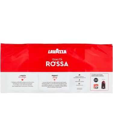 Qualit Rossa Coffee 4x250g - LavAzza - Buy Online on GoSupps.com