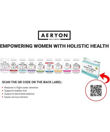 Water B Gone by Aeryon Wellness | Diuretic Pills for Water Retention & Bloat Relief | PMS Relief Supplement for Women | 12 Capsules - Buy Online on GoSupps.com