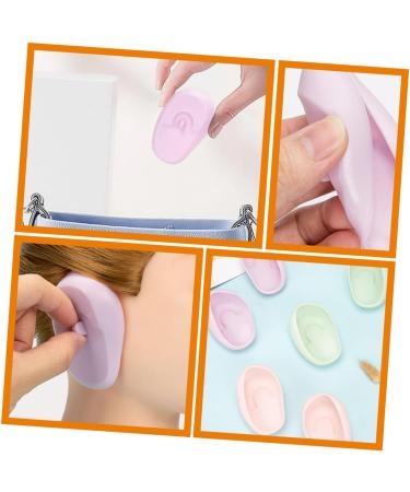 OATIPHO Silicone Ear Covers 3 Pairs Protector Silica Gel Hair Silicone Hair Dyeing Earmuffs - Buy Online on GoSupps.com