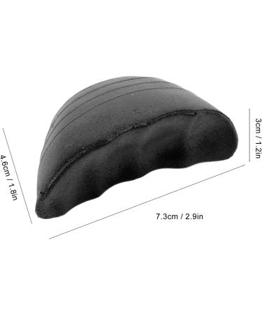 5 Pairs Round Toe Inserts - Thickened PU Foam Shoe Size Reducer & Non-Slip Toe Cushions for High Heels Sneakers & Boots (Black) - International Shipping - Buy Online on GoSupps.com