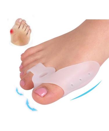 WXJ 2Pcs 1Pair Silicone Toe Separators Toe Stretcher & Toe Separator Toes Separator Bone Ectropion Adjuster Corrector (Color : Type C 1pair)