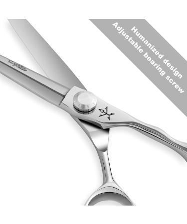 Fengliren 6.5 Inch Professional Barber Hair Cutting Scissors - Stainless Steel Alloy Hairdresser Shears for Salon and Home Use - Buy Online on GoSupps.com