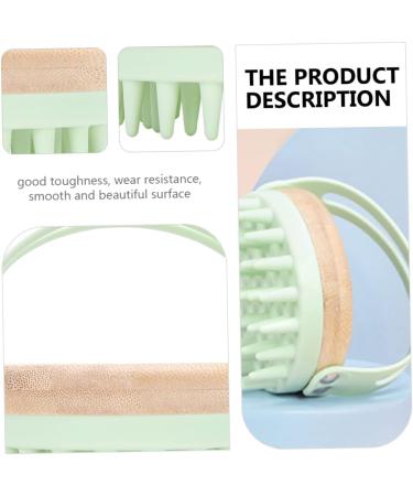 Tovinanna 2-in-1 Shampoo & Scalp Massage Brush - Peeling & Scrubbing Tool for Ultimate Shower Experience - Buy Online on GoSupps.com