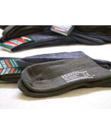 Zimmerbauer Original Bundeswehr Socks - 3 Pairs Size 38-39 in Olive - Ultimate Hiking Work & Ski Socks - Buy Online on GoSupps.com