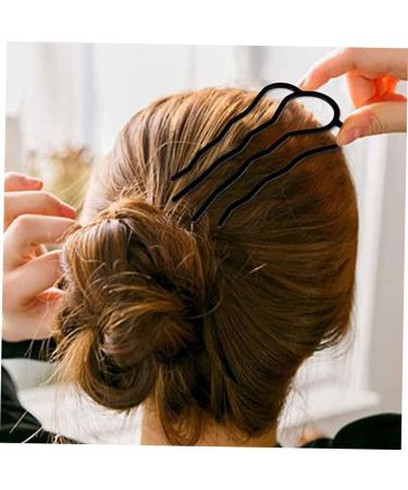 FRCOLOR 32 Pieces U-Clip Comb Hair Accessories Hair Styling French Comb Clip Black Comb Hair Fork Clips Decorative Hair Combs Grace Holder Hair Dryer Bun Miss Accessories Iron - Buy Online on GoSupps.com