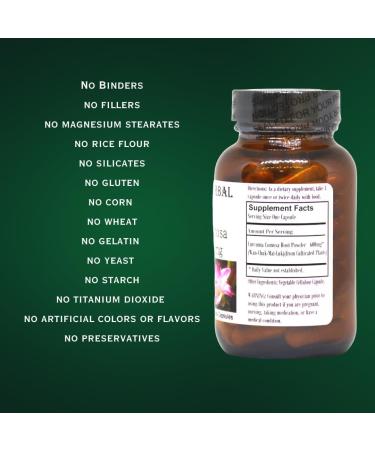 Curcuma Comosa Powder | 600mg Per Capsule | Hormonal Balance & Menstrual Support | Women s Health Supplement | 60 Vegetarian Capsules | Glass Bottled - Buy Online on GoSupps.com