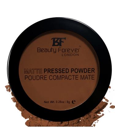 Beauty Forever Matte Pressed Powder Oil Free & Lightweight 8gms (12 Classic Espresso)