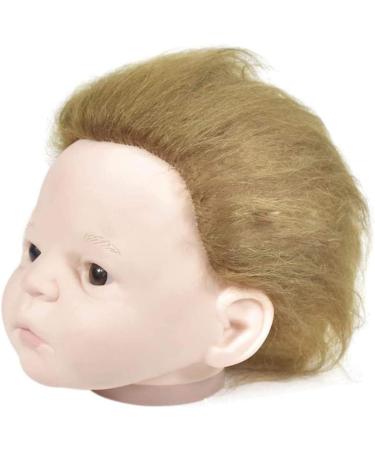 Tailor Puppet Female Adjustable Training Ladder Real Hair Doll Head for Hairdresser Education & Salon Practice - Buy Online on GoSupps.com