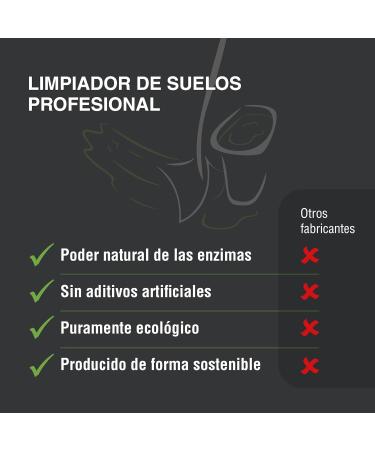 EcoFloor 1L Concentrate | Professional Enzyme Cleaner for Hard Floors | Effective Odor Remover & Pet Urine Solution | 1000 ml - Buy Online on GoSupps.com