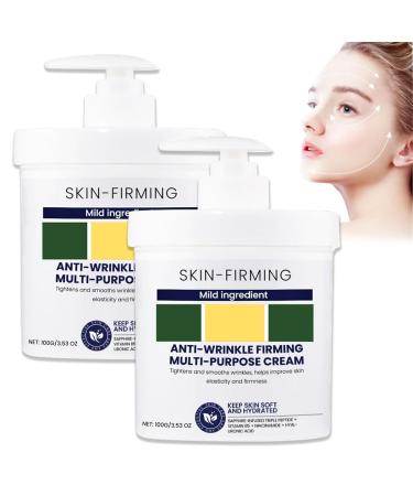 2PCS Advanced Firming & Wrinkle-Reducing Cream Skin Firming Hydrating Moisturizing Cream Anti Wrinkle and Firming Cream Suitable for All Skin Types Moisturizing and Repairing Cream