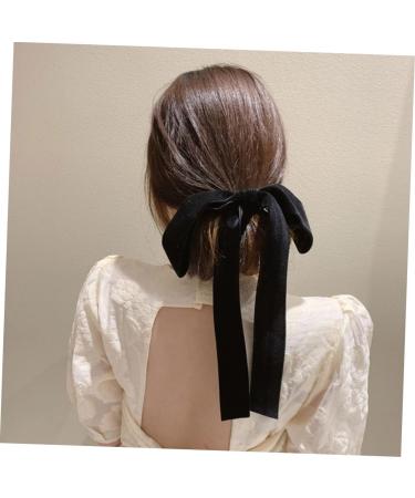 Beaupretty Big Bow Headband Girl Hair Ring Velvet Elasticity - Buy Online on GoSupps.com