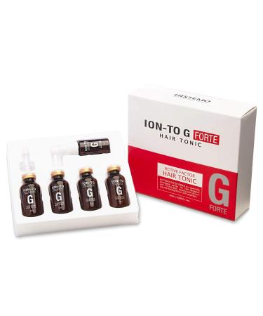Histemo ION-TO G Scalp Serum Hair Regrowth Topical Treatment Serum Prevents Hair Thinning & Loss Peptides Amino Acids & Growth Factor Protein Clinically-Proven for Hair Growth 1 Month Supply (20 ml 4 pieces)