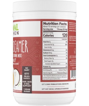 Primal Kitchen Collagen Powder Variety Pack Vanilla Coconut 14.4 oz Chocolate Coconut 15 oz Hazelnut 10.34 oz Paleo Friendly Keto Certified Collagen Peptides - Buy Online on GoSupps.com