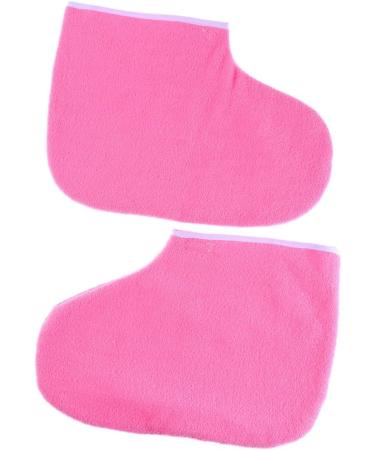 Beaupretty Mitaines Cire Pour Mains Et Ensemble De Isolants Coton Pour Bain De Paraffine Rose moyen Rose - Buy Online on GoSupps.com