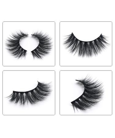 3D Mink Lashes Wholesale - Handmade Reusable Luxurious Wispy False Eyelashes - 15 Pairs/3 Pack - F810 - Buy Online on GoSupps.com