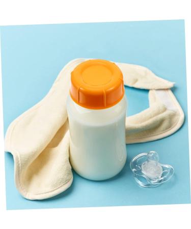 UPKOCH 20 Pcs Baby Bottle Seal Cap Gift Tags Christmas Infant Bottles Women Breastmilk Bottles Beverage Bottle Caps Bottles for Babies Organiser Food Grade Pp Cover Travel Feeding Bottle Orangex2pcs 4.3x4.3x1.5cmx2pcs - Buy Online on GoSupps.com