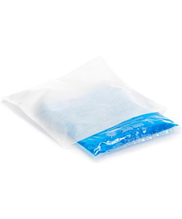 Com-Four 5x Disposable Fleece Shell for Gel Compress | Medium Protective Cover for Cold & Warm Therapy | Skin Safe 5 Pieces Perfect for Travel & Home - Buy Online on GoSupps.com