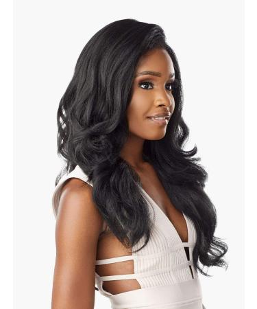 Sensationnel WHAT LACE 13x6 Wig - Cloud 9 Synthetic Hair Hand Tied Natural Preplucked Hairline Illusion Lace Frontal Lacewig | What Lace ADANNA (1B) - Buy Online on GoSupps.com