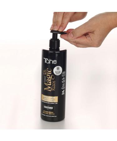 Tahe Magic Rizos Anti-Frizz Fixing Hair Cream for Colored Hair Custard 500 ml - Buy Online on GoSupps.com