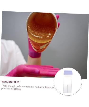 Minkissy 2-Piece Hair Removal Wax Bottles - Makeup Storage & Organizer Box for Depilatory Wax & Cosmetics - Buy Online on GoSupps.com
