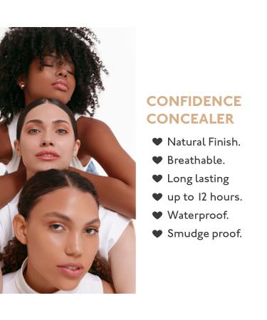 Eternal Confidence Super Long Wear Concealer - Luminous Hydrating High Coverage Dark Circle Makeup 0.11 Oz (Light) - Buy Online on GoSupps.com