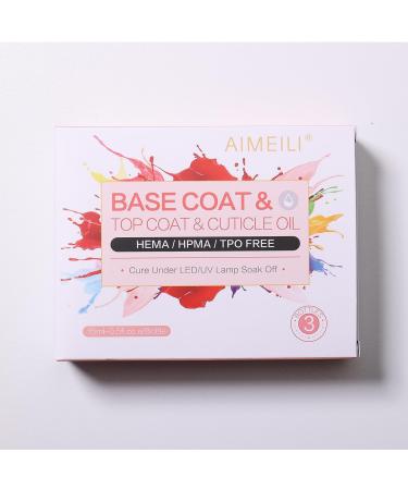 AIMEILI Base and Top Coat - 15ML | BTY015 - Buy Online on GoSupps.com
